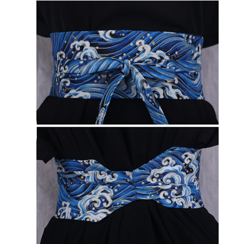 Japansk kimono bälte dam vintage yukata midjeband korsett bred hekoobi obi ylm 9898