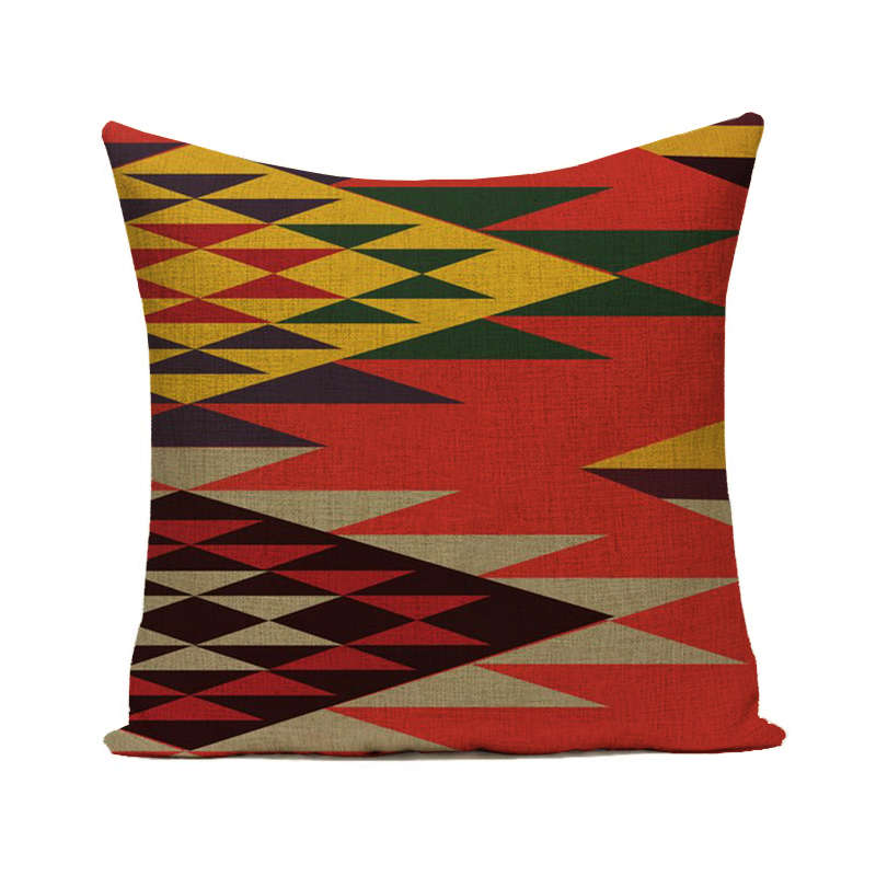 Sierkussen Gevallen Bohemian Aztec Geometrische Patroon Kussenhoes 45Cm X 45Cm Thuis Woonkamer Decoratie Linnen/katoen Kussensloop: 17