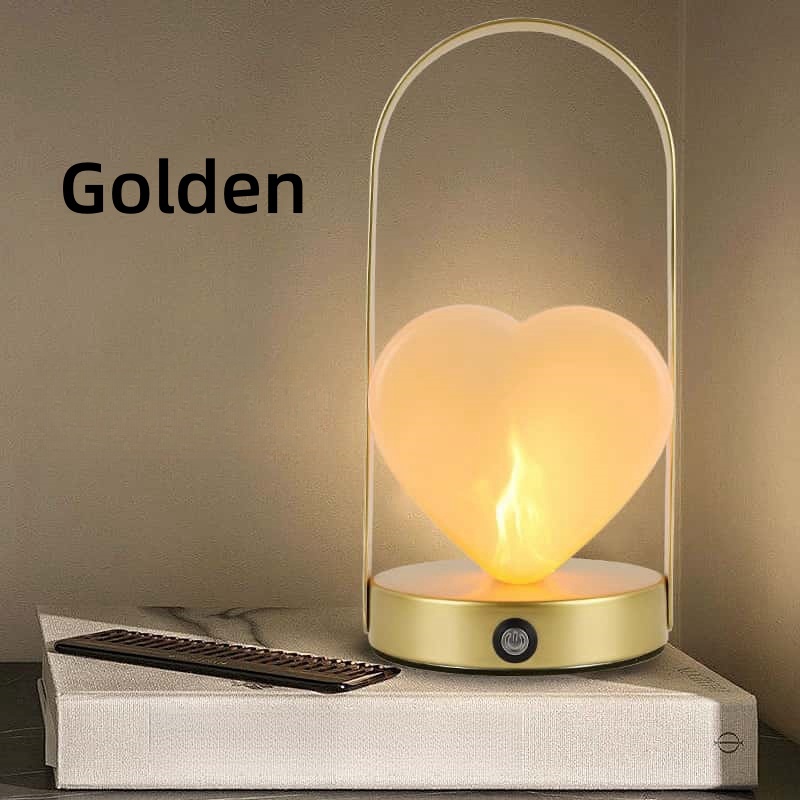 Lampe portative à flamme rechargeable. Convient pour les bars à manger, le camping, la tente extérieure, le salon, la pièce.: 5w