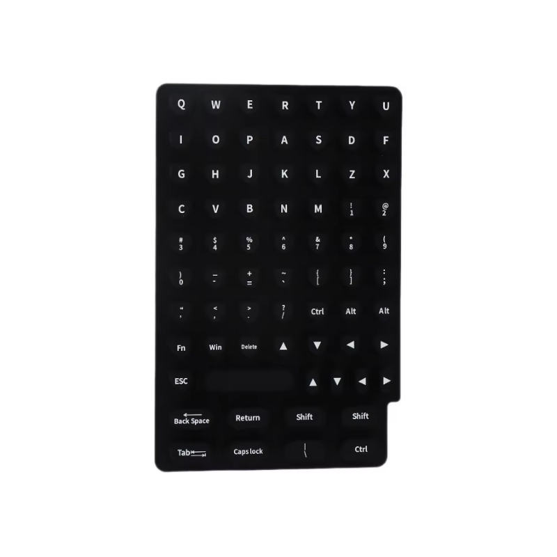 Raised Adhesive Keyboard Stickers for Long Nails Universal Nail Art Keyboard Bubbles Self-for Long Nails Silicone Typing Keycaps: Brown
