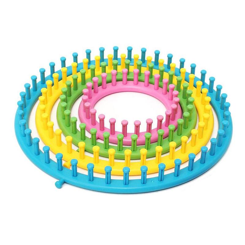 Weaving Loom Knitting Loom Flower Daisy Knit Pattern Maker Wool Yarn Needle Loom Knitting Tools