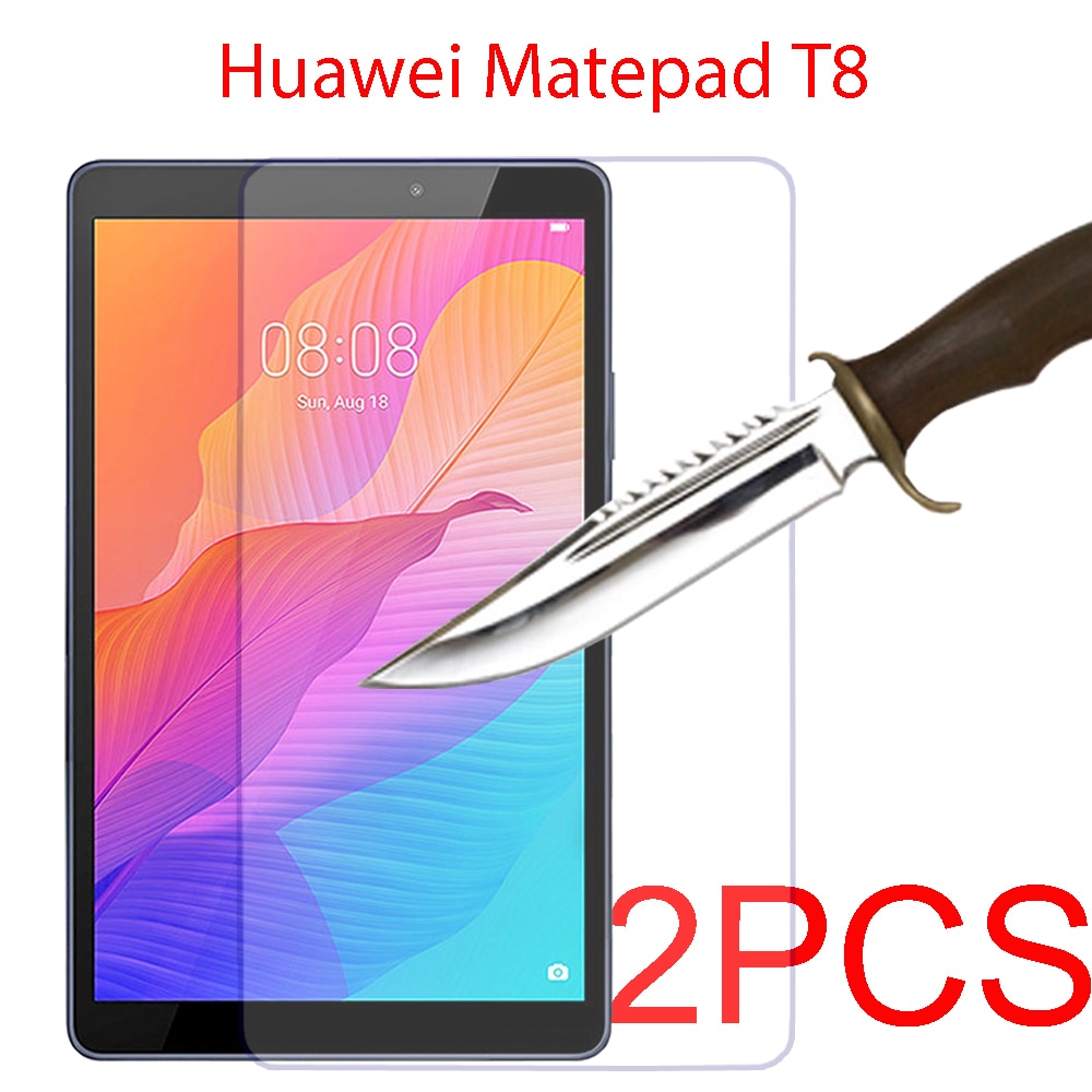 2 Packs Gehard Glas Screen Protector Voor Huawei Matepad T8 8.0 8 ''Tablet Scherm Beschermende Film