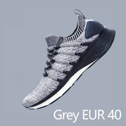 XiaoMi Mijia Xiaomi Shoes 3 3th Men Sport Sneakers Comfortable Breathable Light Shoes sneaker 3 Outdoor Sports Goodyear Rubber: Grey 40