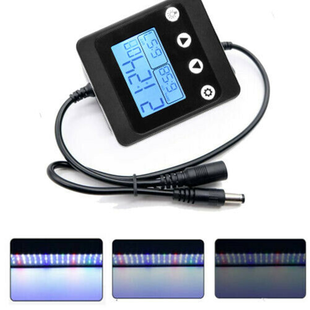 Fish Tank Aquarium LED Light Dimmer Controller Sunrise Sunset Modulator For Aquarium Led Intelligent Light Timing Dimming