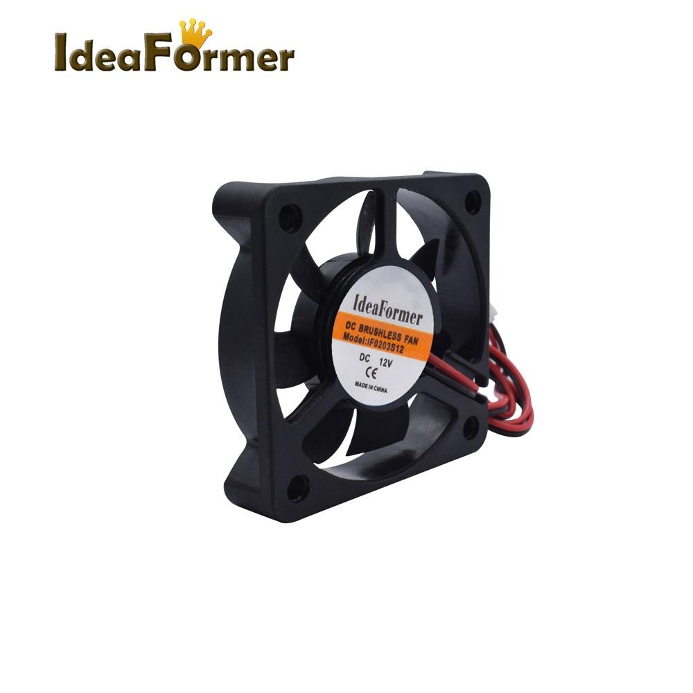 1PC 3D Printer Cooling fan 2510 3010 4010 5010 6015 mm With 2Pin Dupont Wire Cooler Multiple options DC 5 12 24V Cooling Fan