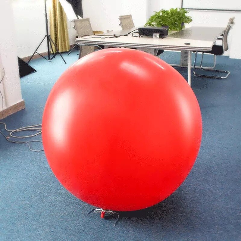 Globo de látex de 72 pulgadas con forma de huevo humano gigante, globo redondo para escalar, Juguetes Divertidos,