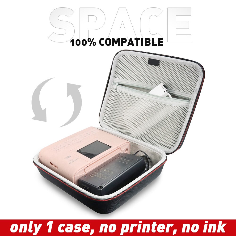 UniPlus – Sac de protection rigide pour Canon Selphy CP1300, CP1200, CP1000, mallette de rangement pour imprimante photo, sac à main étanche, boîte de voyage pour transporter,: for Selphy bag