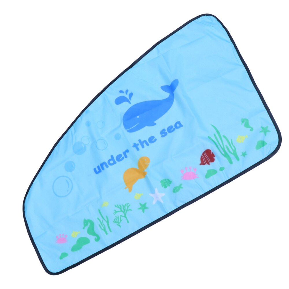 Dieren auto gordijn cartoon raam zonnescherm zomer auto raam zonneklep voor auto auto (bestuurdersstoel): Blauw