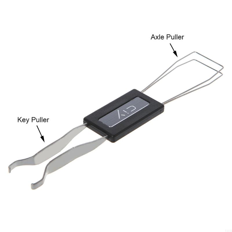 Y1UB KeyCap Puller Steel voor sleutel KeyCap Remover Removal Tool voor het mechanisch toetsenbord voor het verwijderen