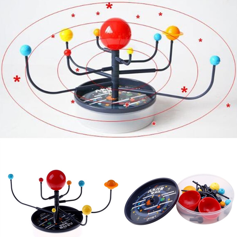 Negen planeten in het zonnestelsel Planetarium Schilderen Kunst en wetenschap Educatief doe-het-zelf speelgoed voor kinderen