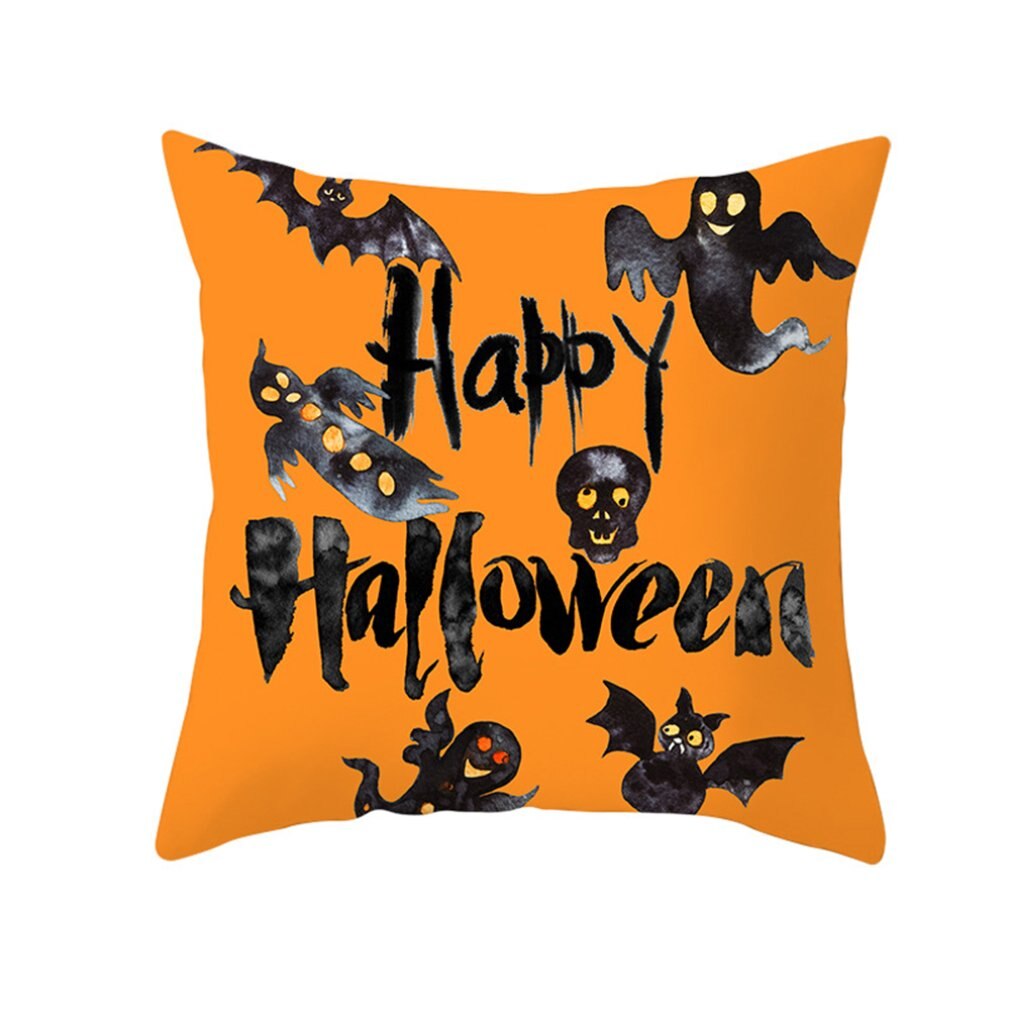 Halloween Decoratie Voor Thuis Cartoon Pompoen Vleermuis Ghost Kussensloop Horror Halloween Party Benodigdheden Accessoires Haloween Ornament: 6