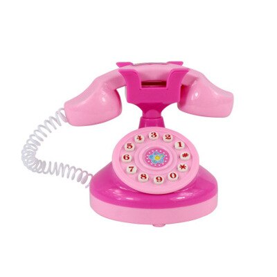 Pädagogisches Küche Spielzeug Set Rosa Haushalts Geräte Kinder Pretend Spielen Toaster Staubsauger Herd Spielzeug Für Kinder Mädchen: phone