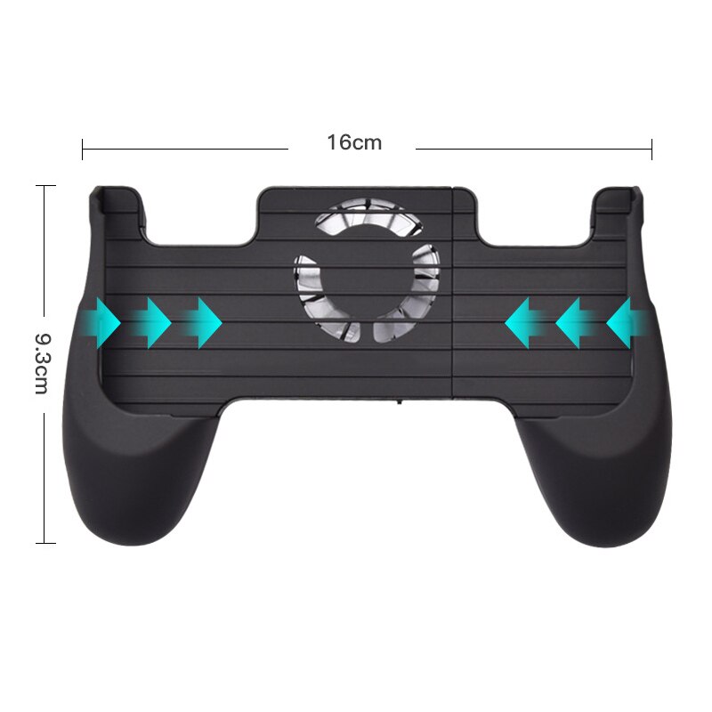 Mobiele Game Controller met Koelventilator voor IPhone/Samsung/Android/IOS