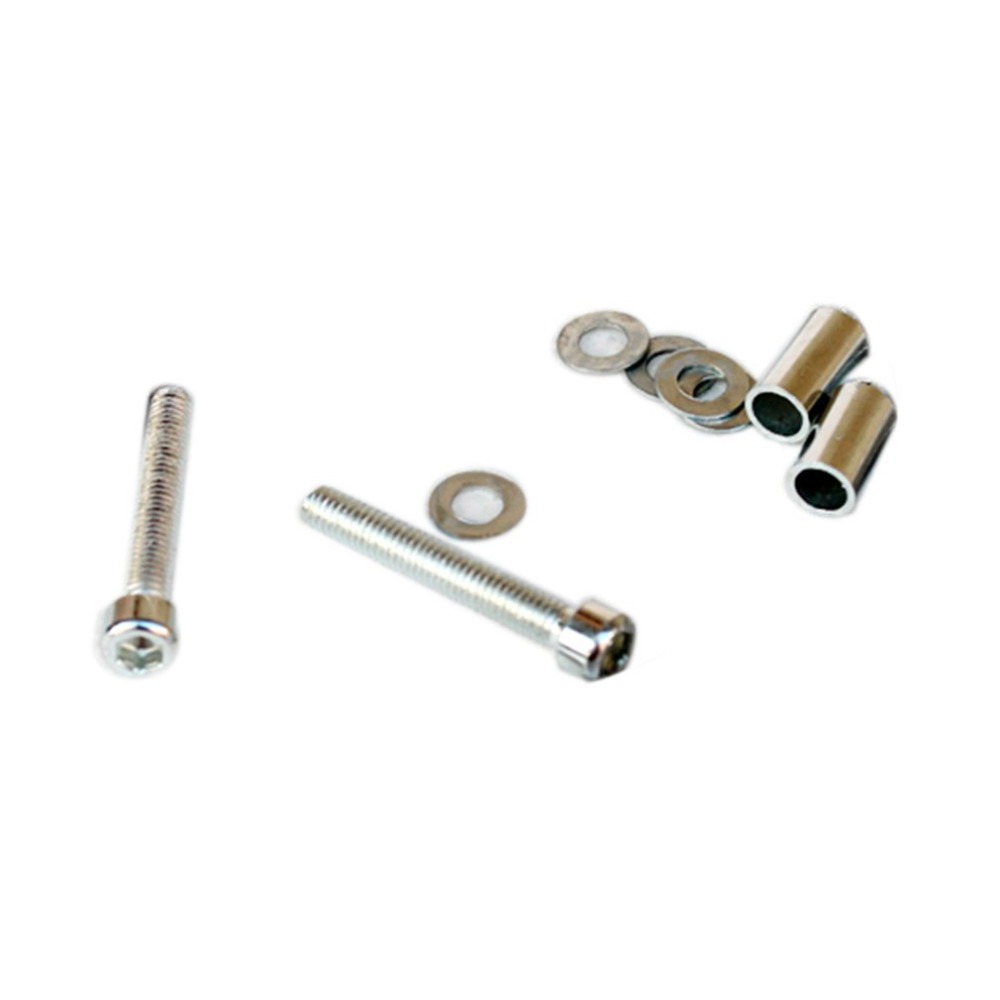 Refuerzo de freno de bicicleta ligero con tornillos/mangas para MTB bicicleta v-brake sistema de freno en voladizo piezas de refuerzo