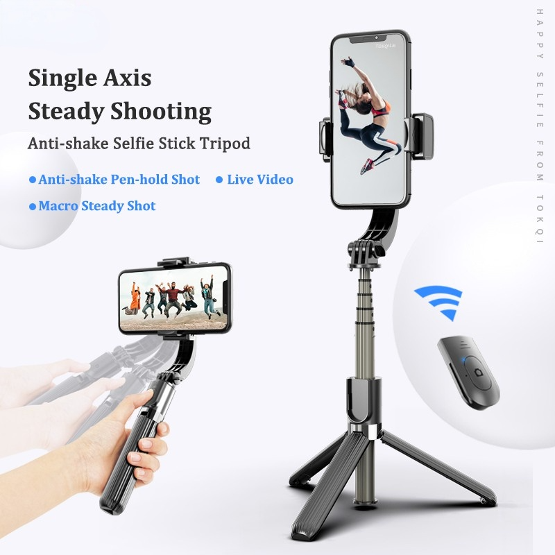 Mobile Phone Stabilizer Anti-shake Handheld Gimbal Shooting Live Tripod Multi-function Selfie Stick For Smartphones