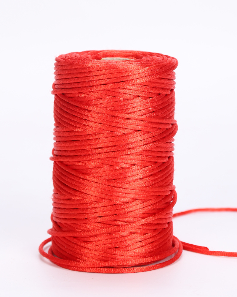100Meter 2Mm Diameter Waxed Polyester Twine Cord Macrame Armband Koord Gewaxt Draad Voor Sieraden Maken