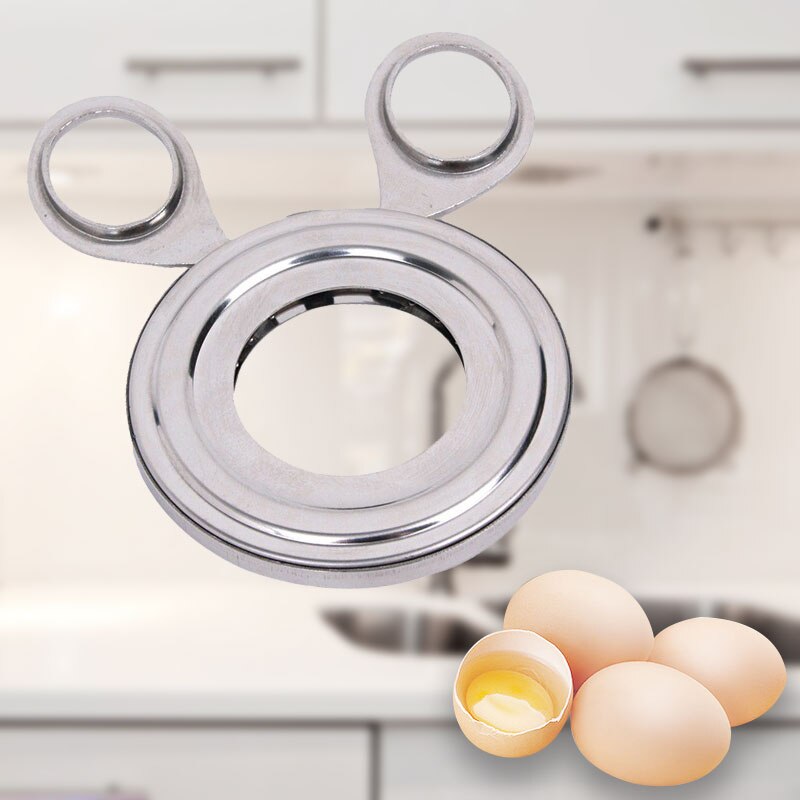 Multifunktions Küche Liefert Gerät Ei Hülse Unterbrecher Tragbare Gerät Edelstahl Material Ei Cutter Ei Stripper Gekocht