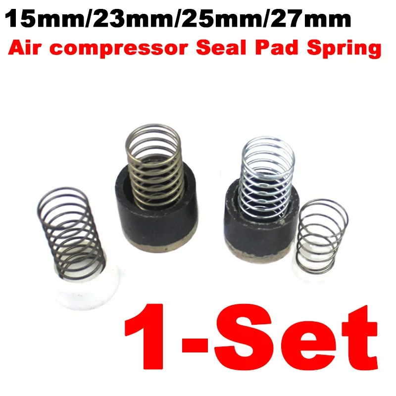 1 Set 15/23/25/27mm Luchtcompressor Seal Pad Lente Voor 65/90/95/105 Type Luchtcompressor Vervangende Onderdelen Terugslagklep Kern
