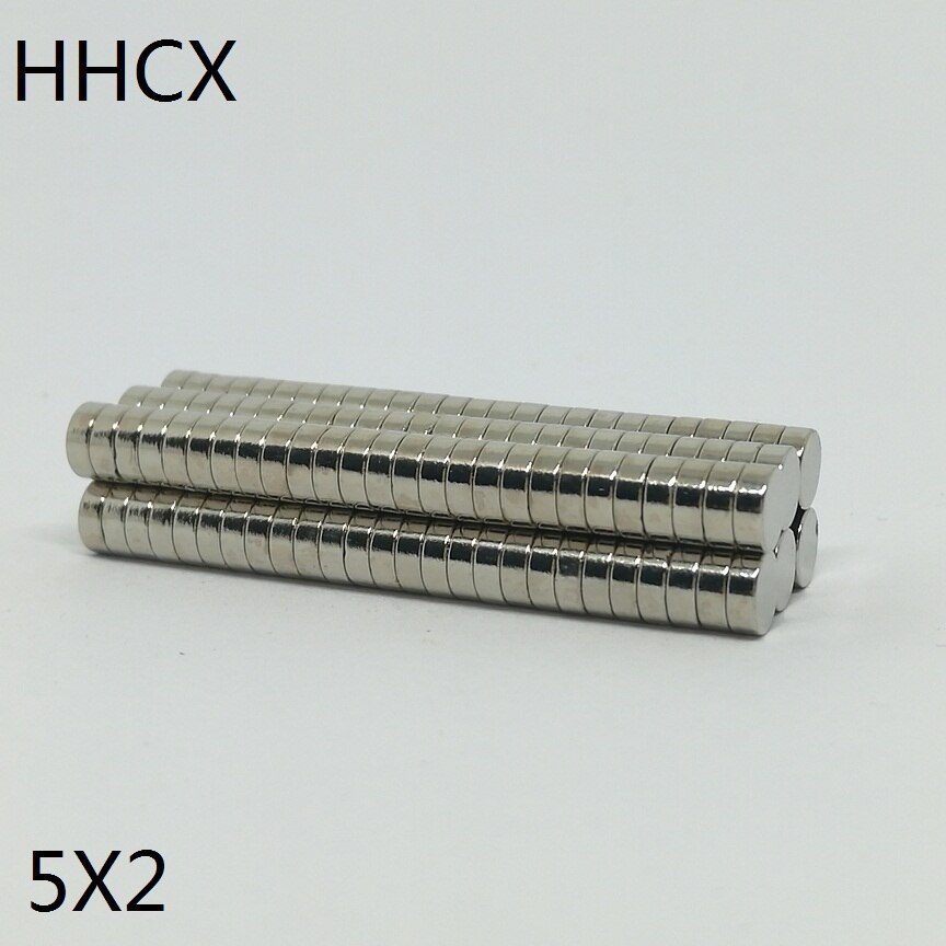 10 20 50 100 500PCS/LOT Disk magnet 5*2 N35 Magnet 5x2 Magnets for speaker
