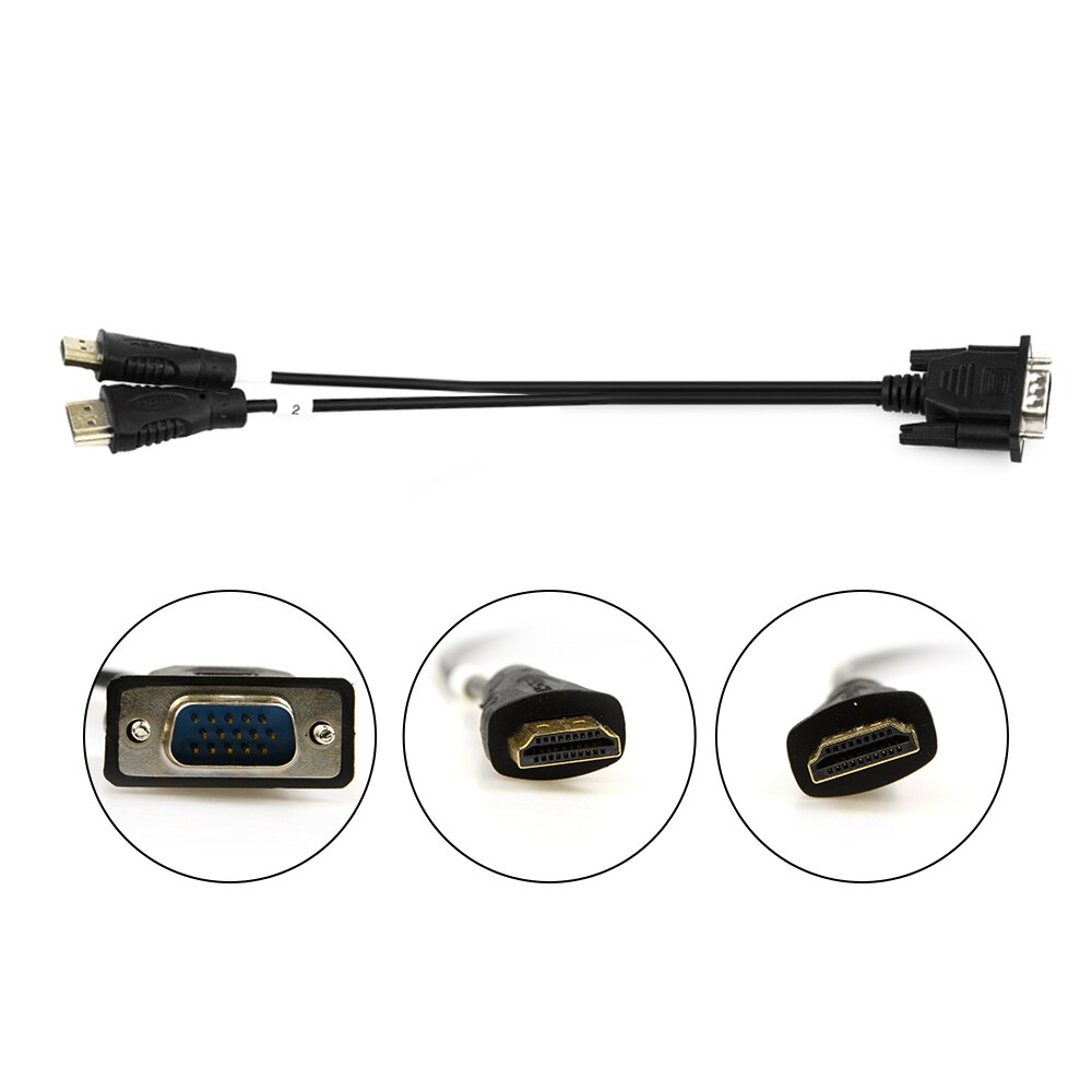 VGA to HDMI line/Cable For RT809H RT809F Solve the Problem of Printing and Brushing in HDMI Port