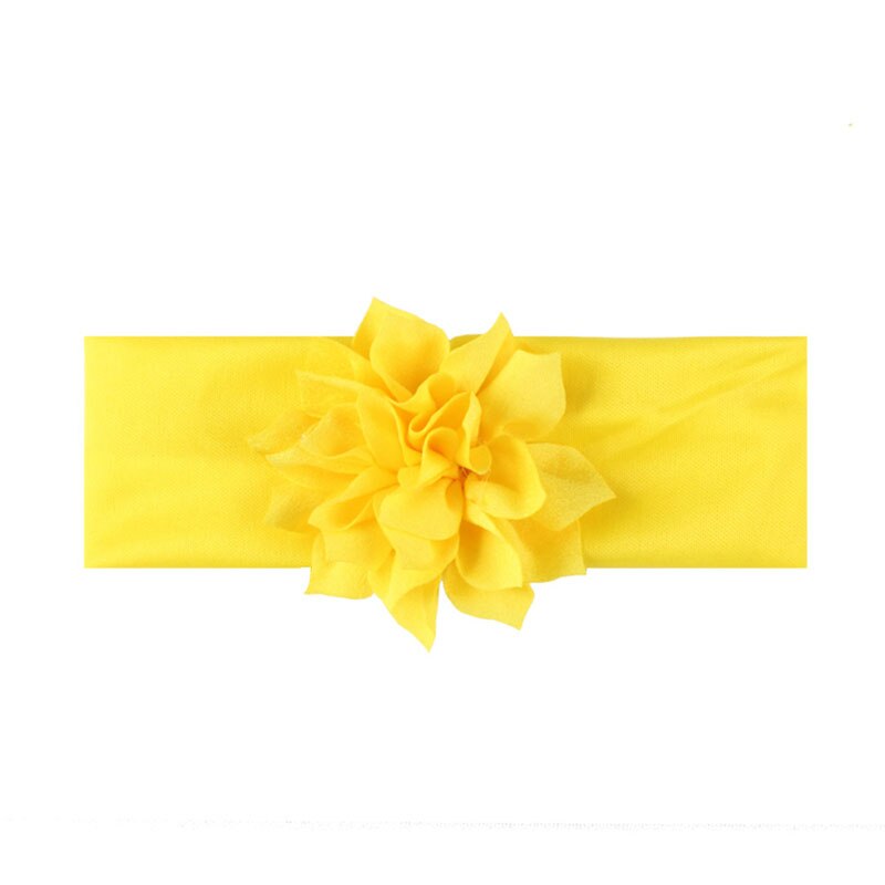 Schattige Baby Meisje Hoofdbanden Leuke Bloem Haarband Baby Tulband Elastische Baby Haaraccessoires Haarband
