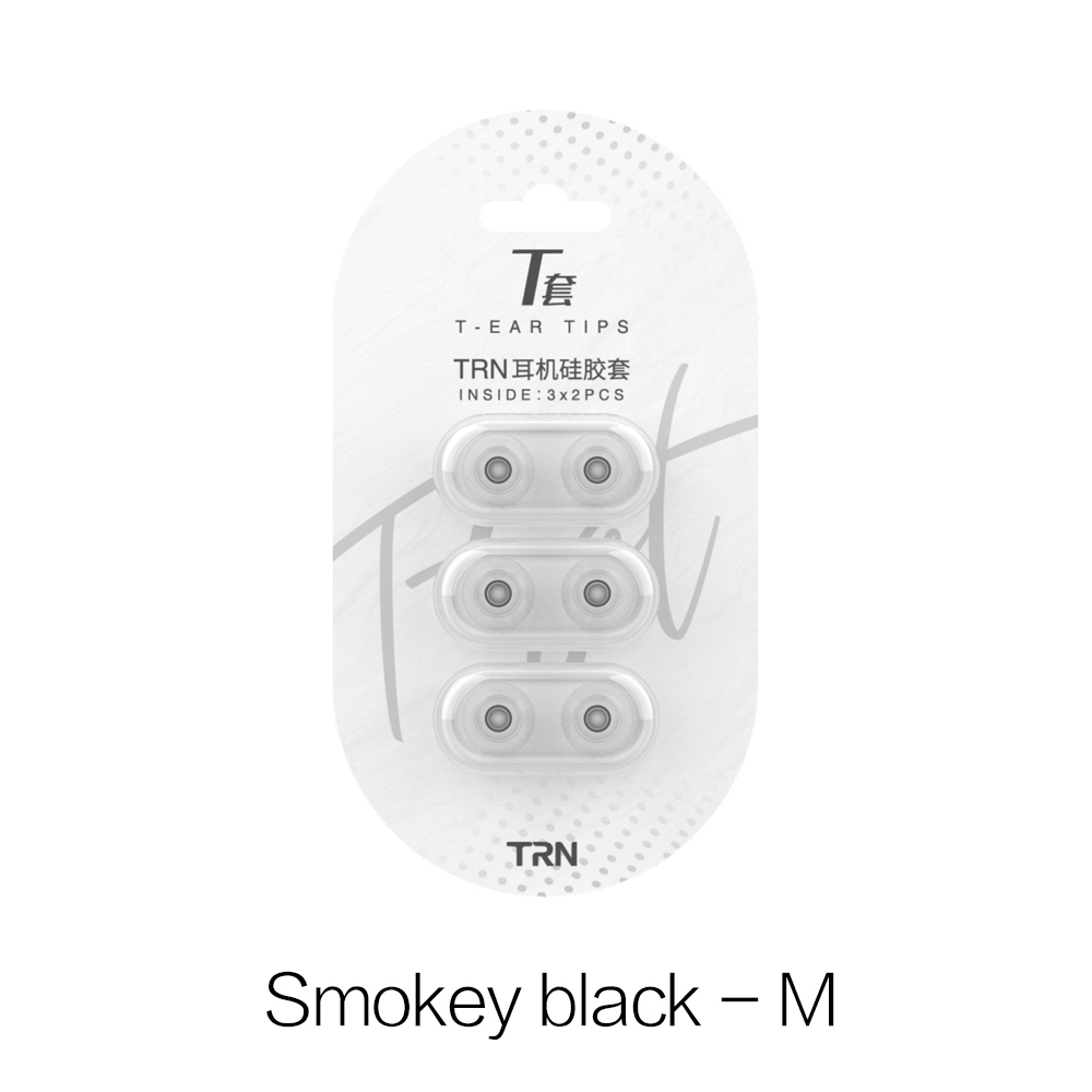 Puntas para los oídos TRN T, almohadillas de silicona con estructura de doble soporte, 3 pares de auriculares TRN TA3 Kirin MT4 Xuanwu: Oro