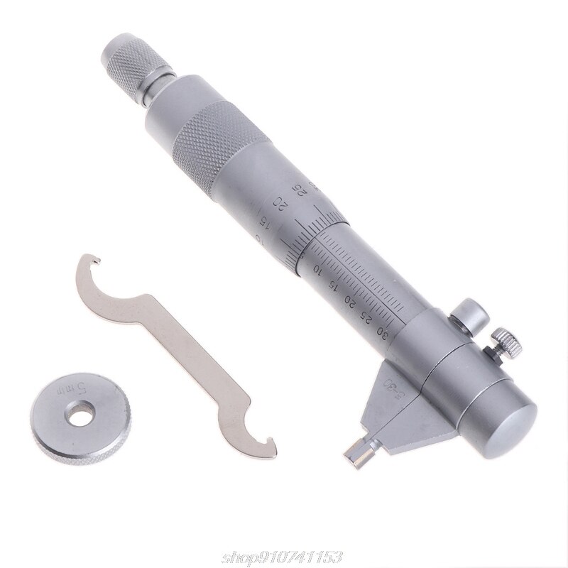 5-30mm Internal Micrometer 0.01mm Stainless Steel Accurate Screw Gauge Metric Inner Diameter Measuring Tool M29 21