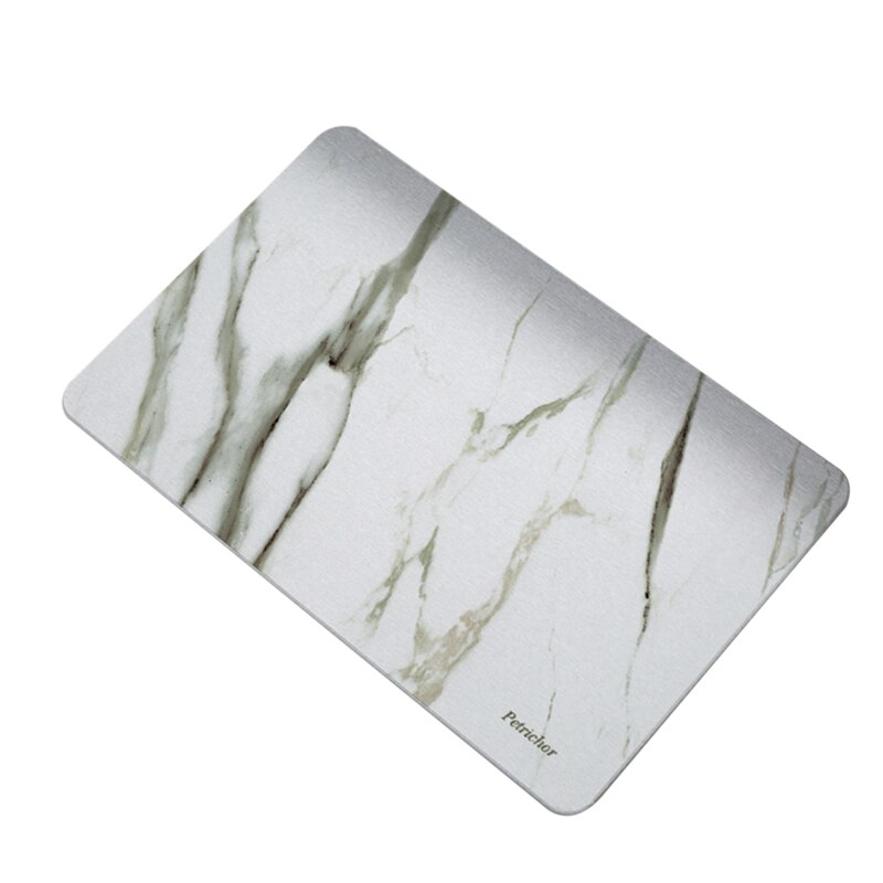 Diatomitt jordmatte antiskli badematte vannabsorberende badematter inngangsdørmatte hurtigtørkende kjøkkenteppe: Stil 3