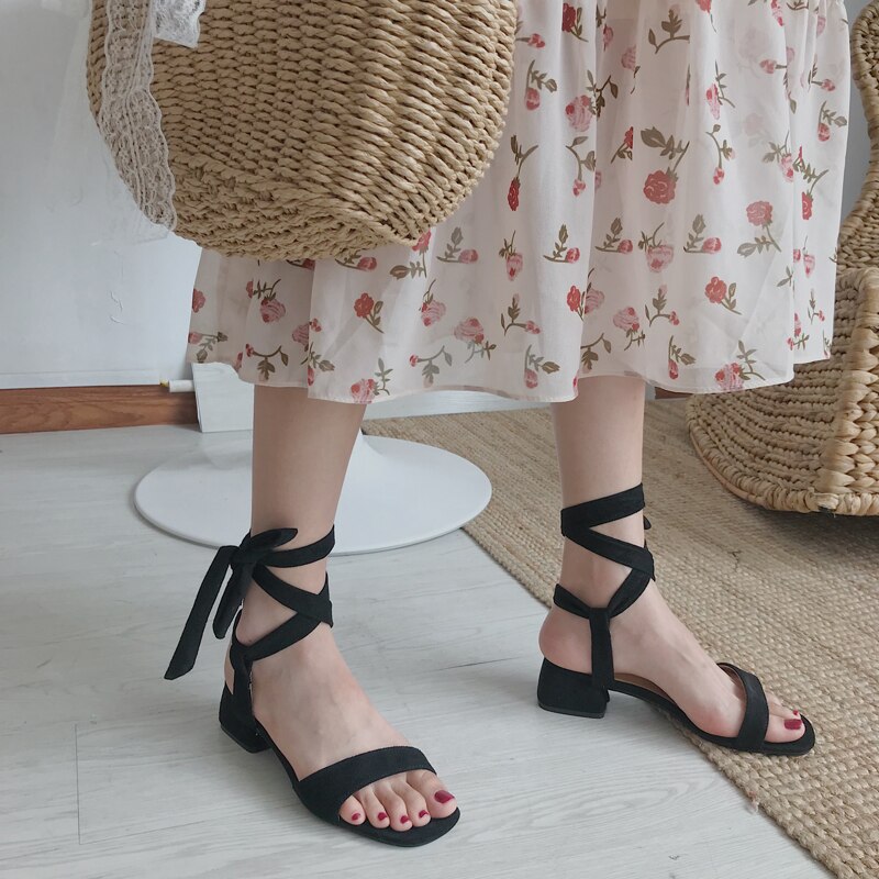 Roman Sandals Female Trials The Summer Thick With Women's Shoes