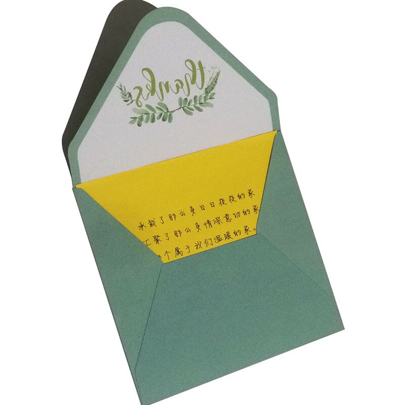 Envelopes High-end Western Style Stamping Retro Kraft Paper Envelope Business Invitation Wedding Invitation Postcard Mailer