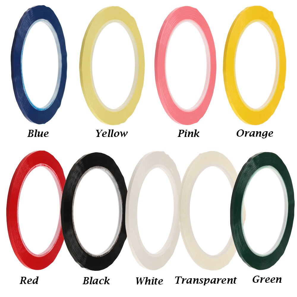 66m Multicolor Width 3mm 5S Waterproof Desktop Positioning Tapes No Trace Whiteboard Warning Line Drawing Marking Grid Tape