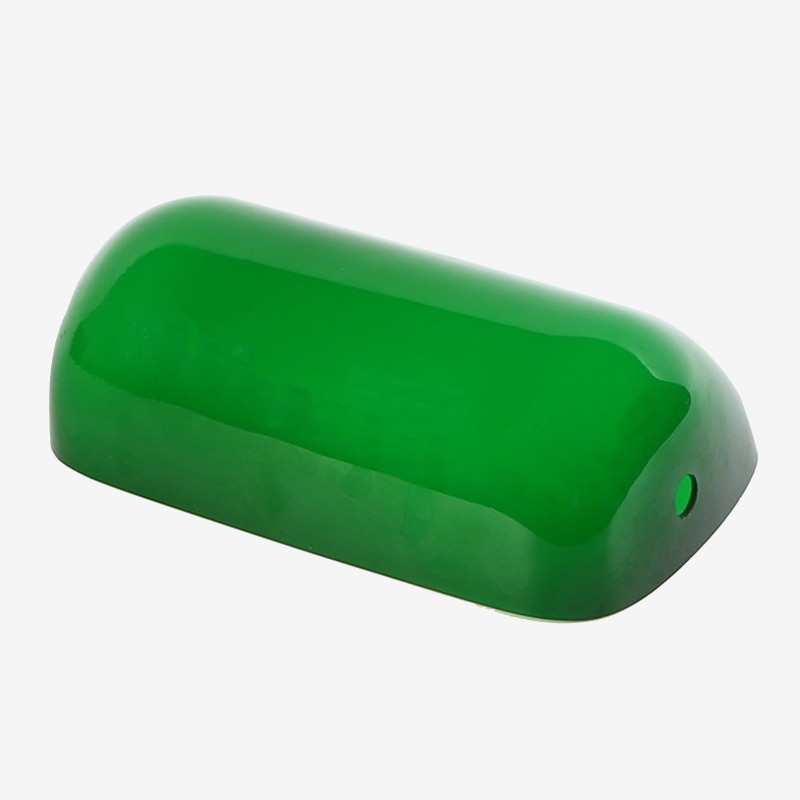 Green Glass Bankers Lamp Shade Replacement Cover K43C