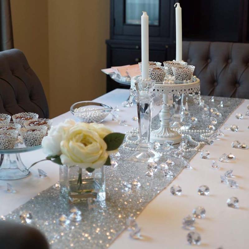 10pcs 20mm Diamond Table Centerpiece Scatter Wedding Bridal Shower birthday Bachelorette hen party Anniversary Decoration