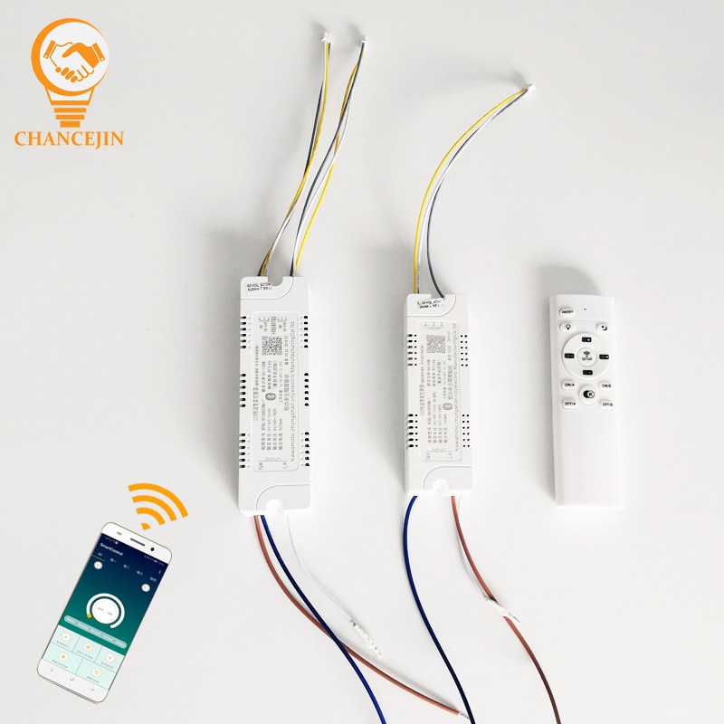 RFHGL-4654D260MA-T RFHGL-92108D520MA-T RF2.4G Remote Led Driver App Controle Led Transformator Geïsoleerde Kroonluchter Voeding