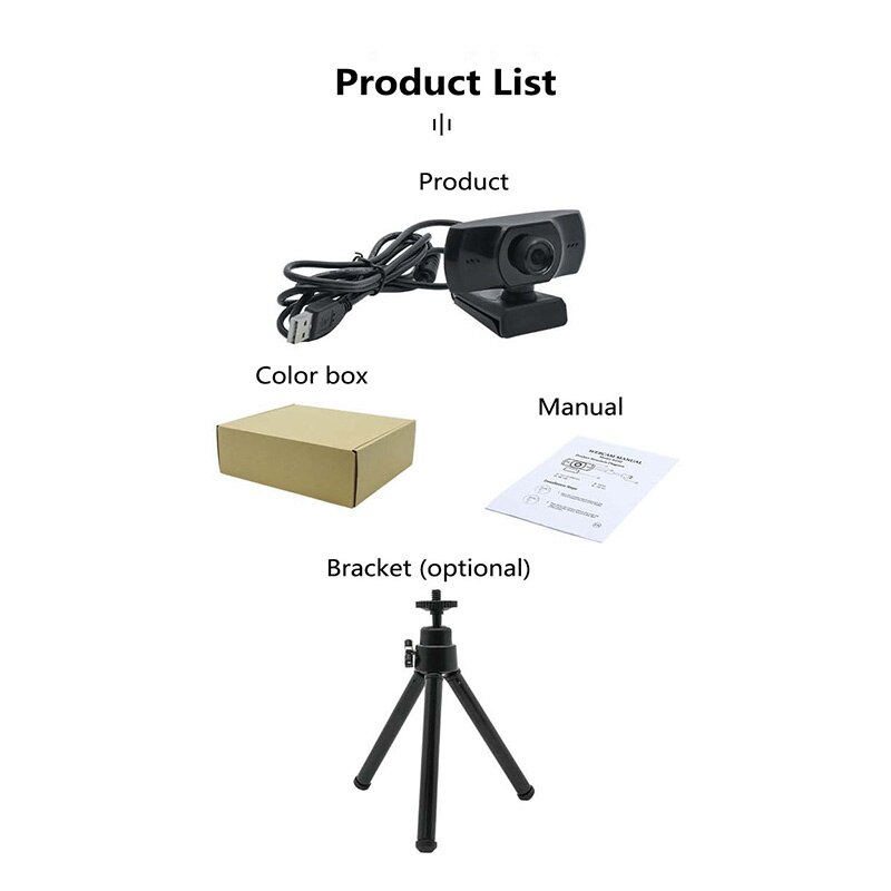 1080P Auto Focus Webcam Built-in Microphone High-end Video Call Camera Computer Peripherals Web Camera For Pc Full Gamer Camera