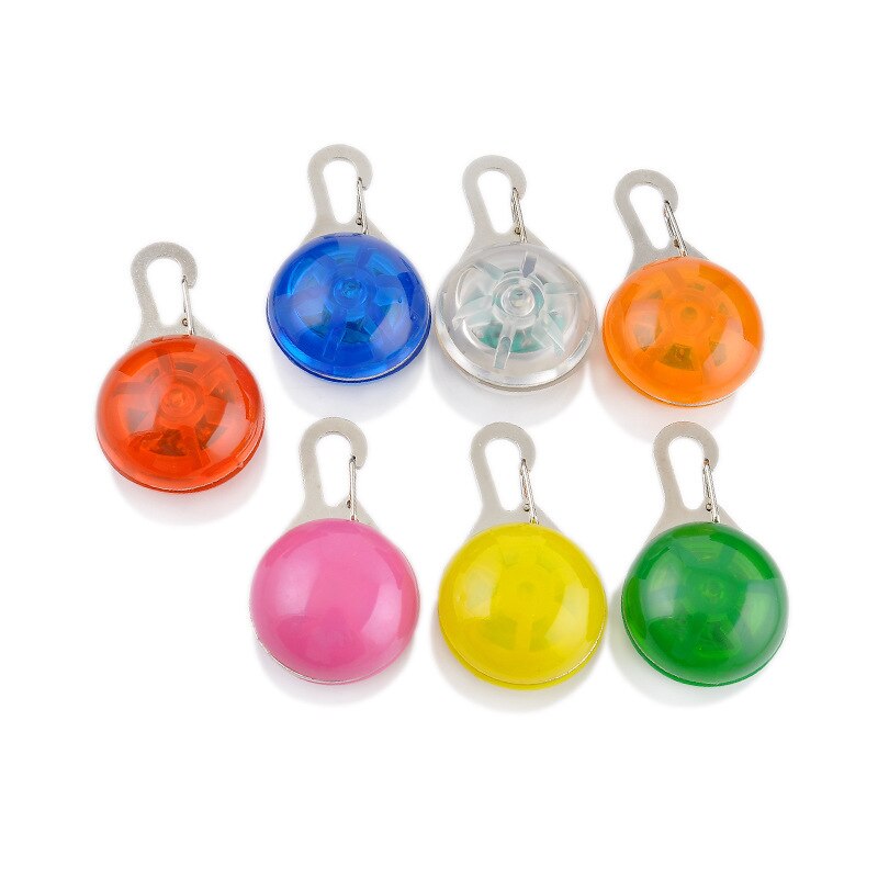 Huisdierhalsband, mooie kat en hond, nachtlampje met led-lampjes, gloeiend plastic label, nachtveiligheidshanger, kleine hondenaccessoires, dierenbenodigdheden