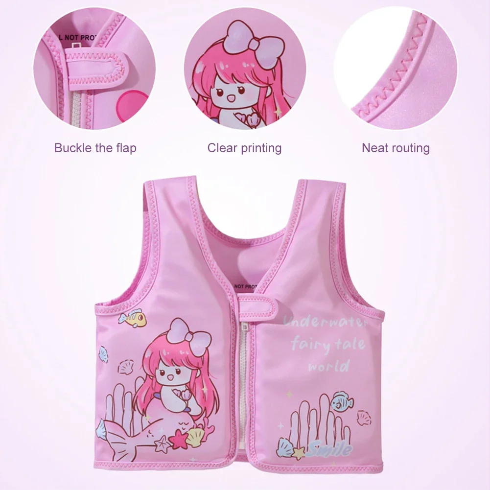 Baby Life Jacket 3D Cute Swimming Vest for Children Buoyancy Floating Vest Swimming Vest Float Child Life Jacket Pool Swimwear