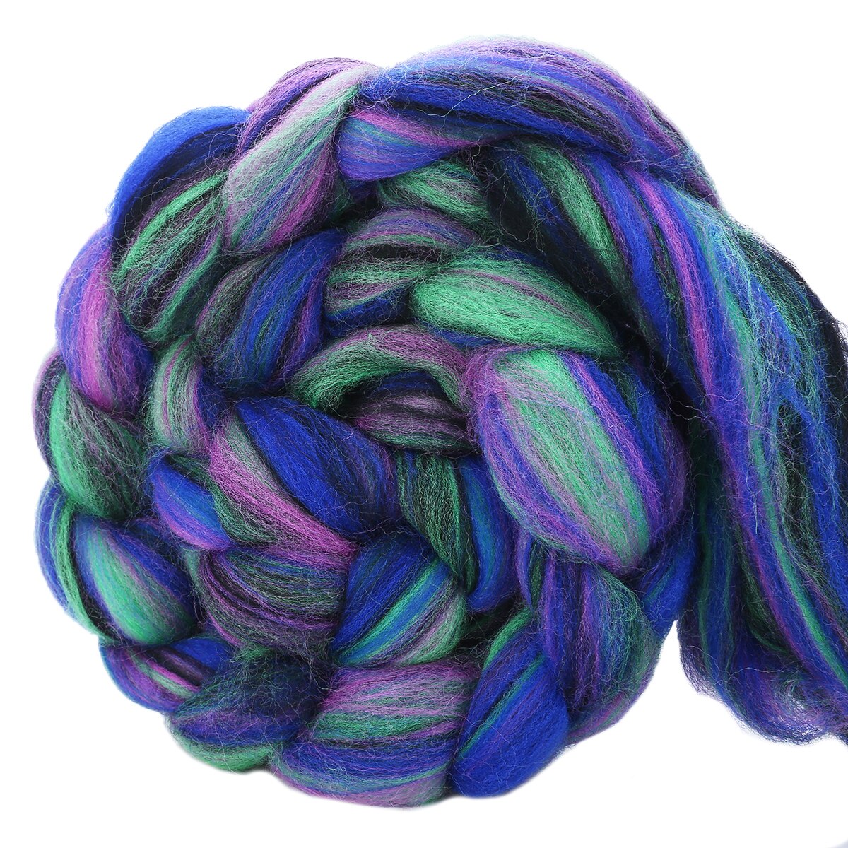 114G 4 Oz Handgemaakte Vilten Wol Moerbei Zijde Blend Wol Roving Diy Vilt Naaien Materiaal accessoires