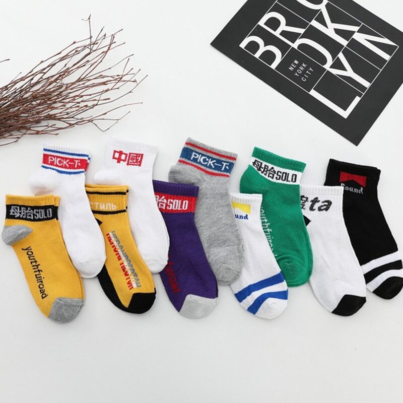 Lkwder 5 Paren/partij Zomer Mode Ademend Boot Sokken Katoen Mannen Korte Enkelsokken Casual Man Sokken Man Meias Hombre: C