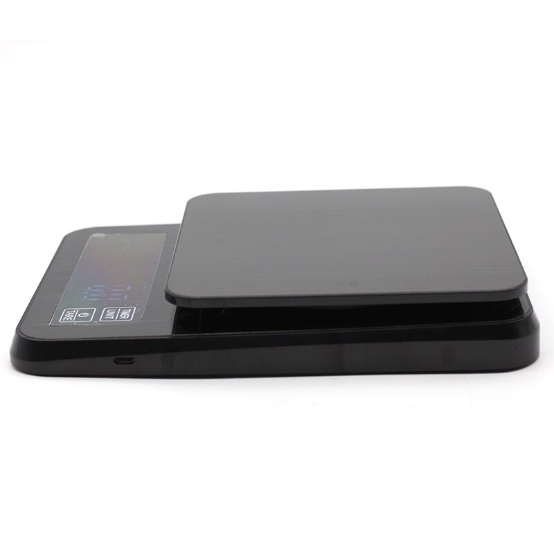 5kg/0.1g kaffeskala med tidtaker smart drypp kaffeskala presisjon kaffekanne skala husholdnings bærbare digitale kjøkkenvekter