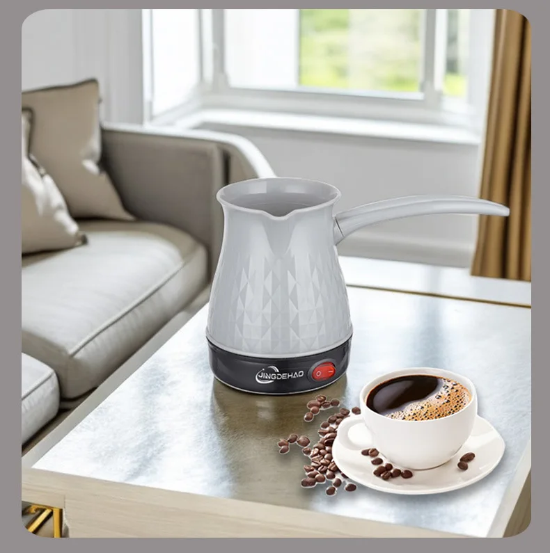 Mini Electric Turkish Coffee Pot, Chaleira 1 Pessoa Espresso, 220V, Casa, Calor De Leite, Chá Moka, Barista Café Acessórios, 2-6Cups: CAFÉ