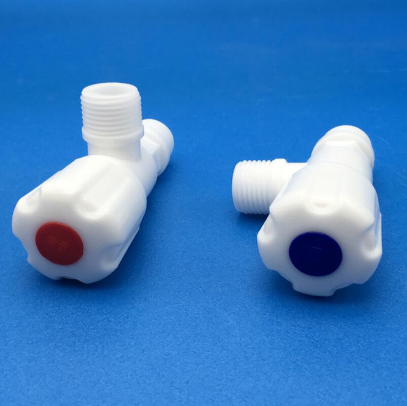 POM Plastic Triangle Valve Ceramic Spool High Temperature Resistant Triangular Valve Switch