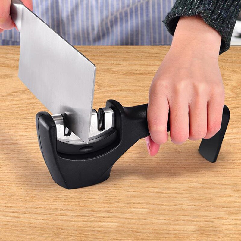 Wilona Household Handheld Kitchen Multi-functional Quickly Knife Sharpener Simple Stainless Steele Kong Kim Kitchen Tools
