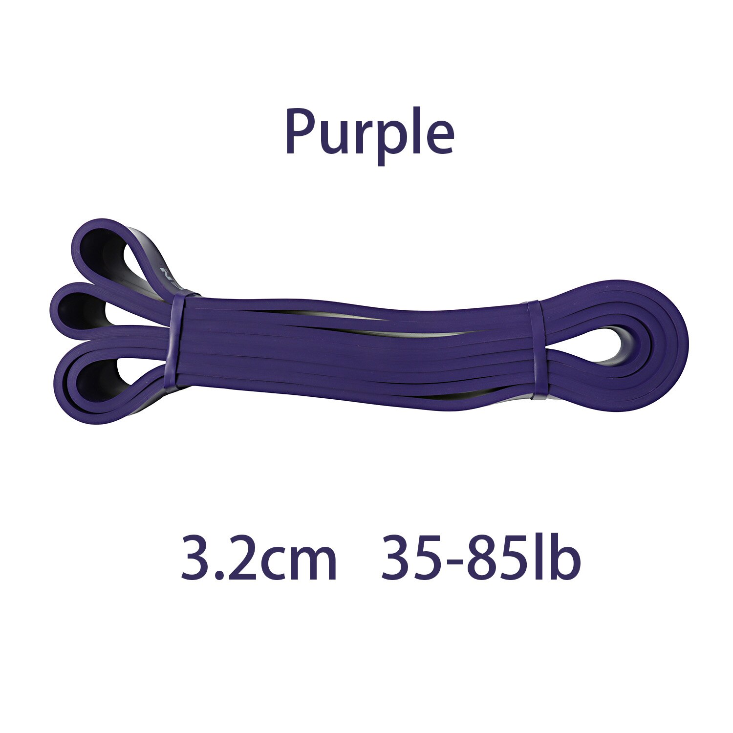 Bandas de asistencia para tirar hacia arriba, banda de resistencia al estiramiento, banda de movilidad, Powerlifting, entrenamiento duradero, expansor de bucle de tirar hacia arriba para ejercicio de 208cm: Púrpura