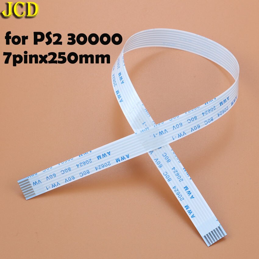 JCD 10pcs Charging PCB Board and Power switch Flex Cable For PS3 slim PS2 10pin 12pin 14pin Ribbon Flex Cable for PS4