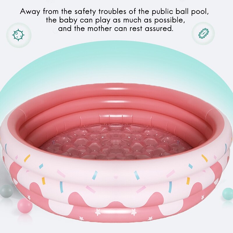 Kid Pool Inflatable Blue Pool Perfect For Babies Toddlers Kids Children Even Small And Medium Size Dogs And Pets