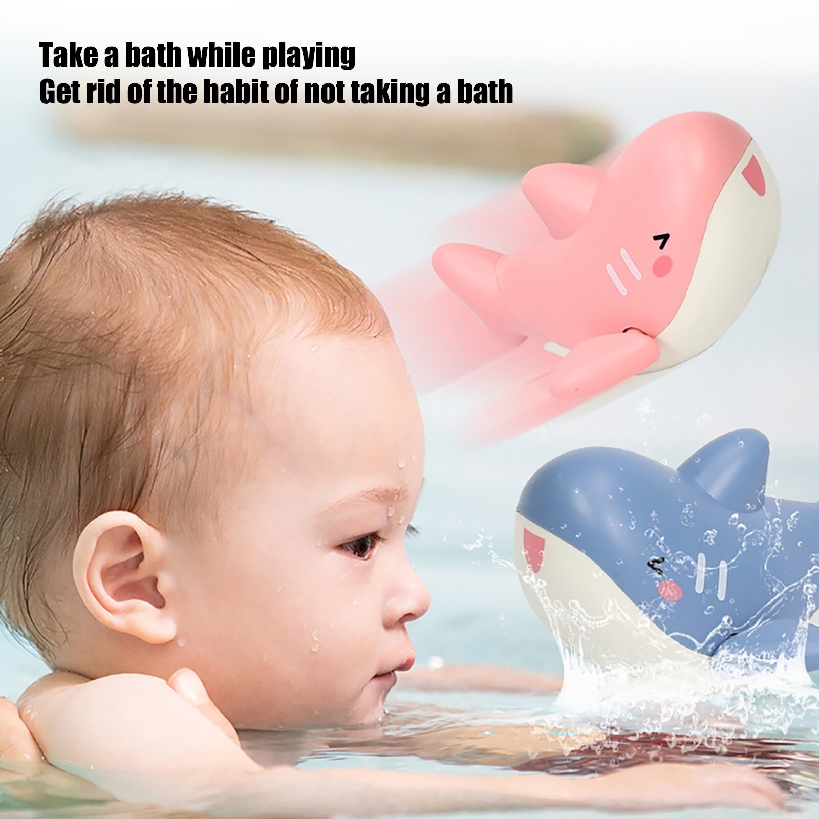 Baby Bad Speelgoed Wind Up Bad Speelgoed Leuke Cartoon Dier Water Spelen Speelgoed Drijvende Speelgoed