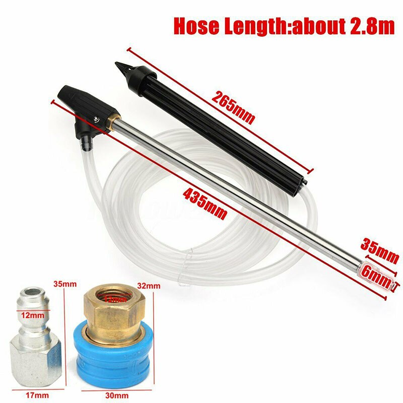 Sandblaster Pressure Washer Sand Wet Blaster Nozzle 1/4inch Quick Connect Abrasive Air Sand Blasting Gun Kit
