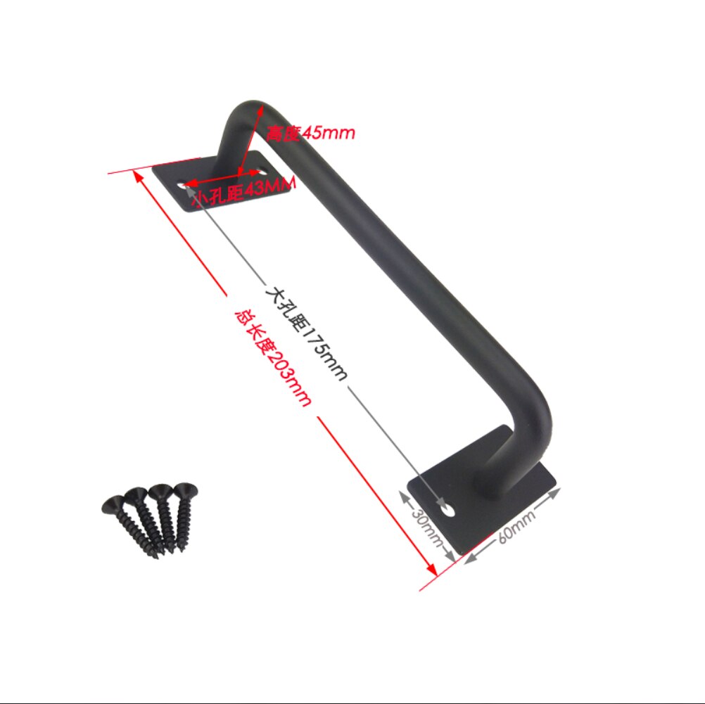 Drzwi przesuwne uchwyt, gałka wpuszczane meble drewniane sprzęt robić szafki drzwi wewnętrzne szafki: uchwyt 4