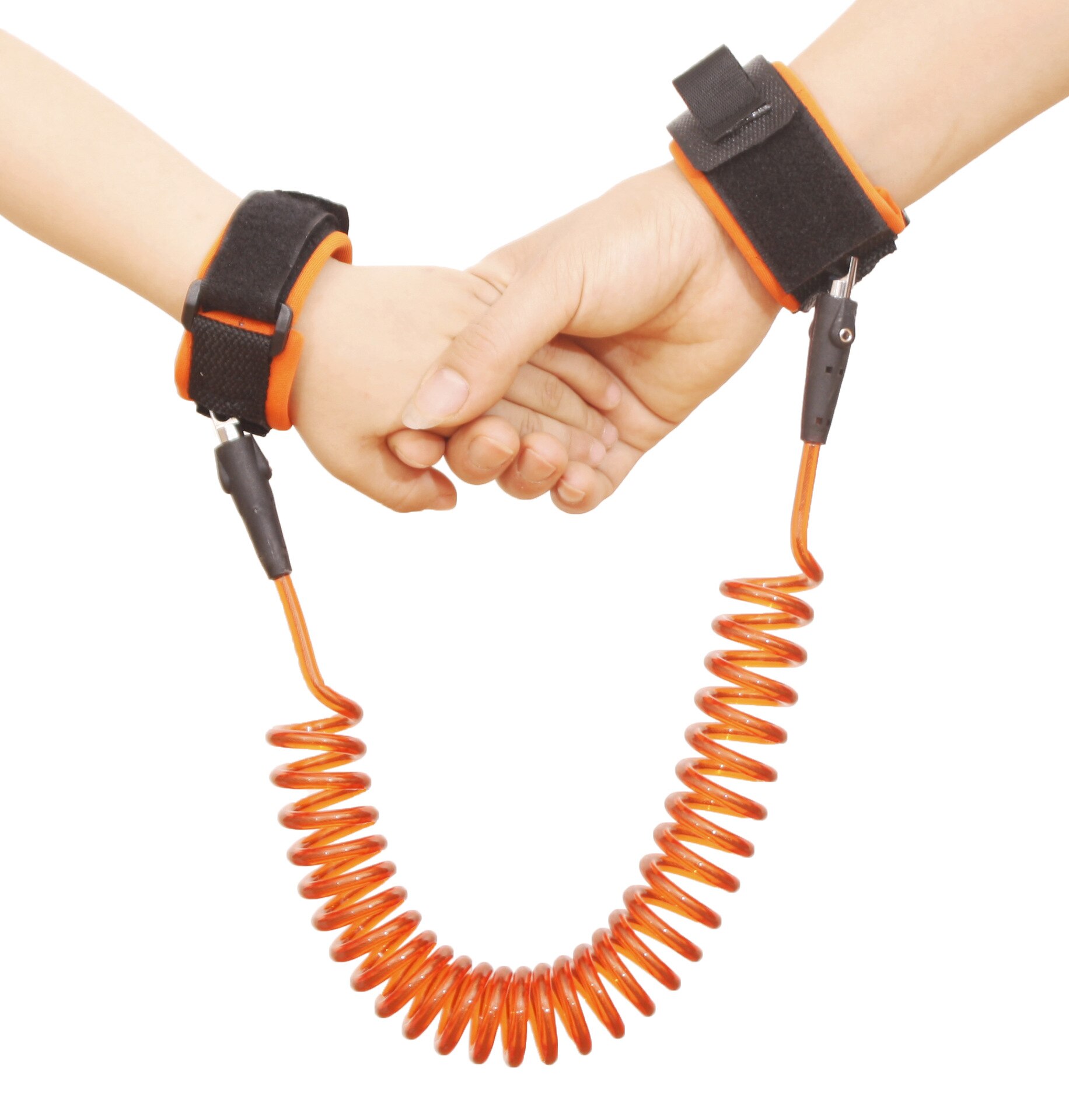 kinderen Verlies Preventie met Trekkabel Armband Kind Anti Touw Gooien Kind Anti Dropping baby om verlies te voorkomen -15: light orange2.5m